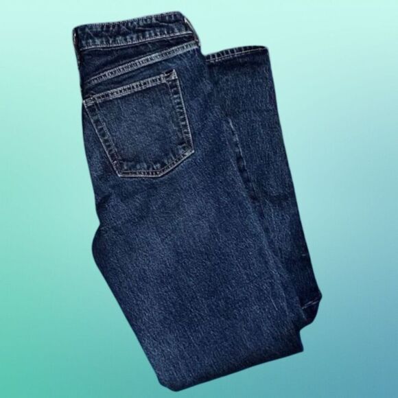 Free Assembly Mid Rise Dark Wash Jeans Size 10 29x30” #178 - Picture 6 of 7